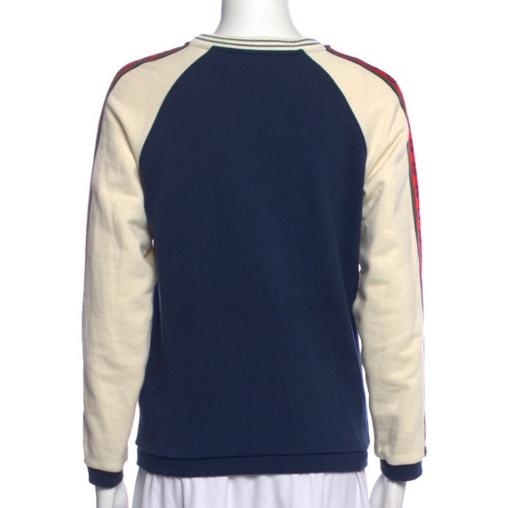 Gucci Kids Blue and Cream Hoodie - Picture 3 of 4